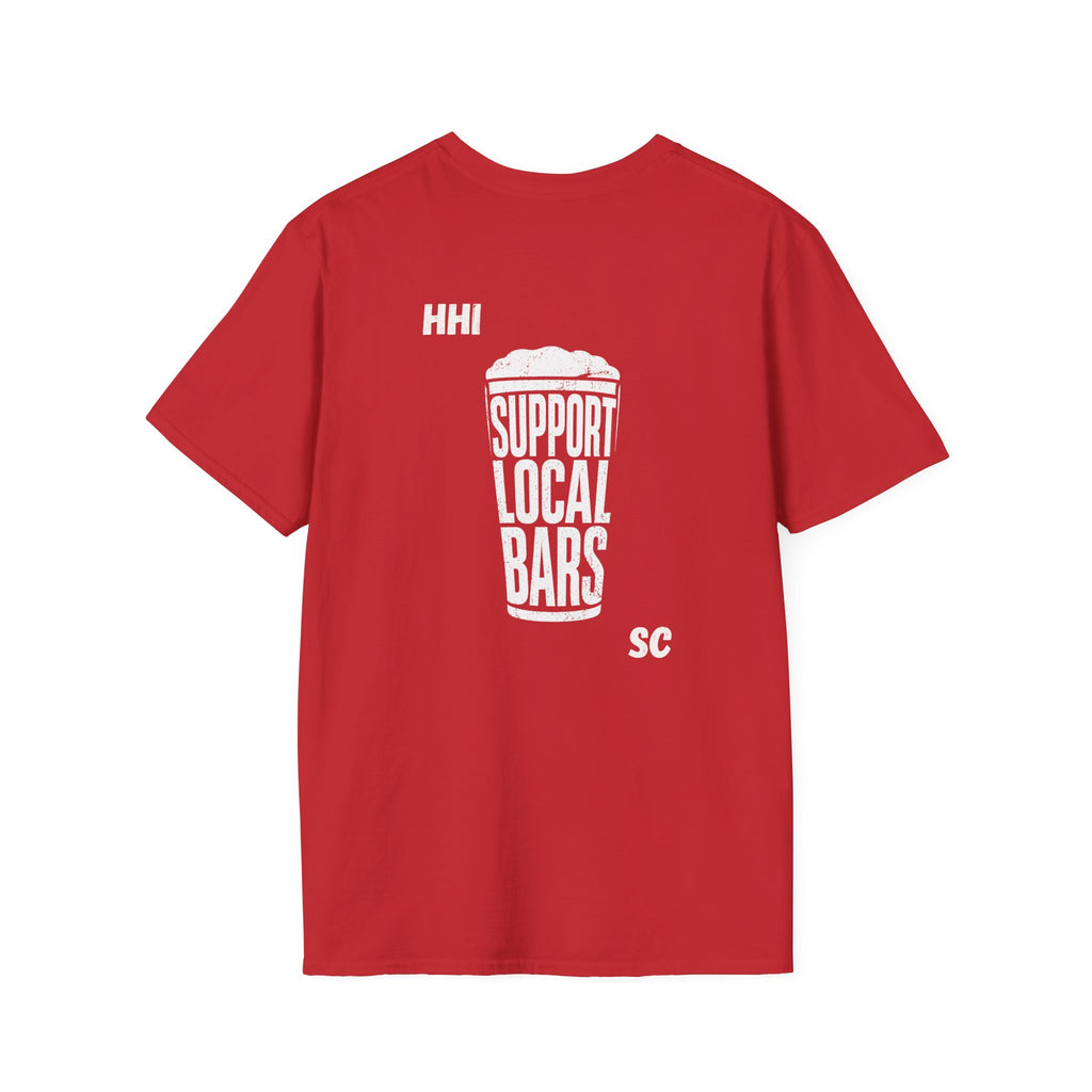 SUPPORT LOCAL BARS T-Shirt — Hilton Head Island Coastal Tee