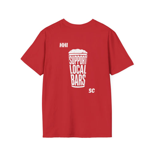 SUPPORT LOCAL BARS T-Shirt — Hilton Head Island Coastal Tee