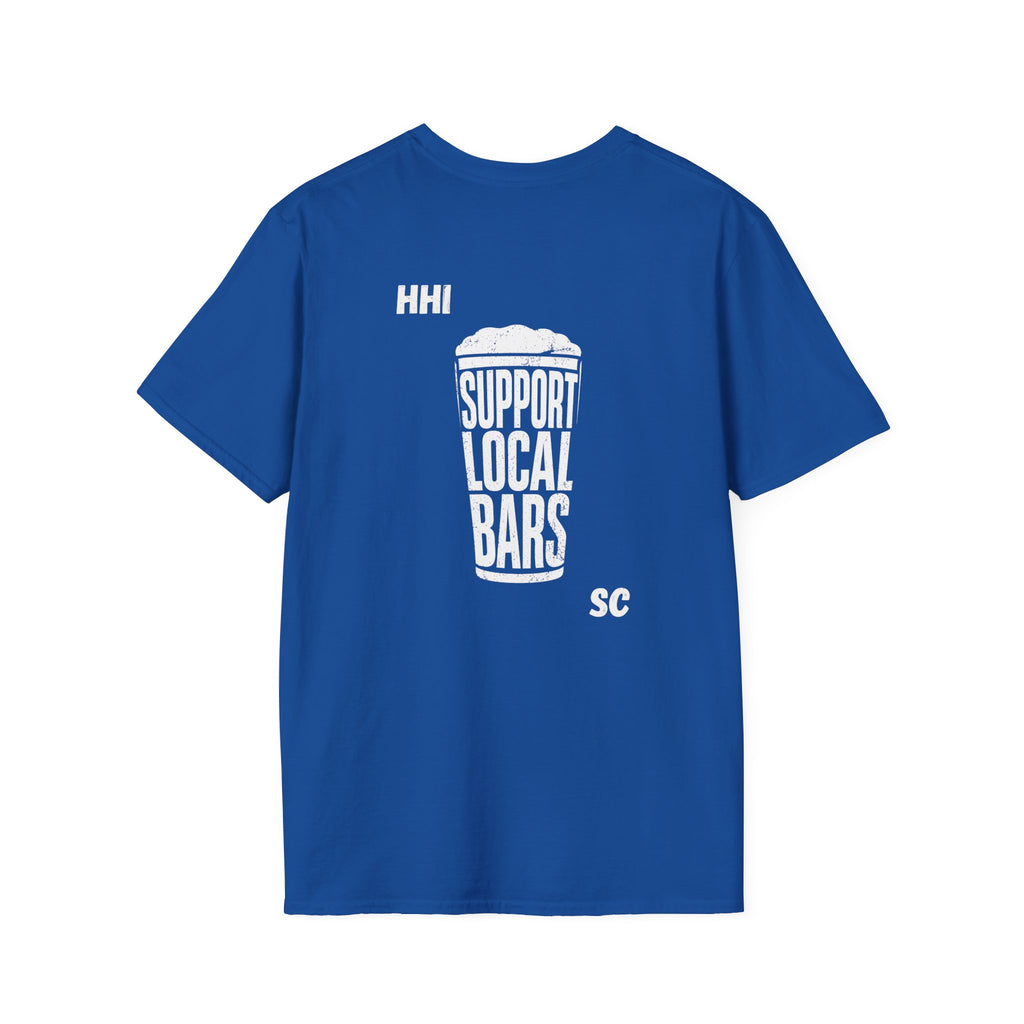 SUPPORT LOCAL BARS T-Shirt — Hilton Head Island Coastal Tee