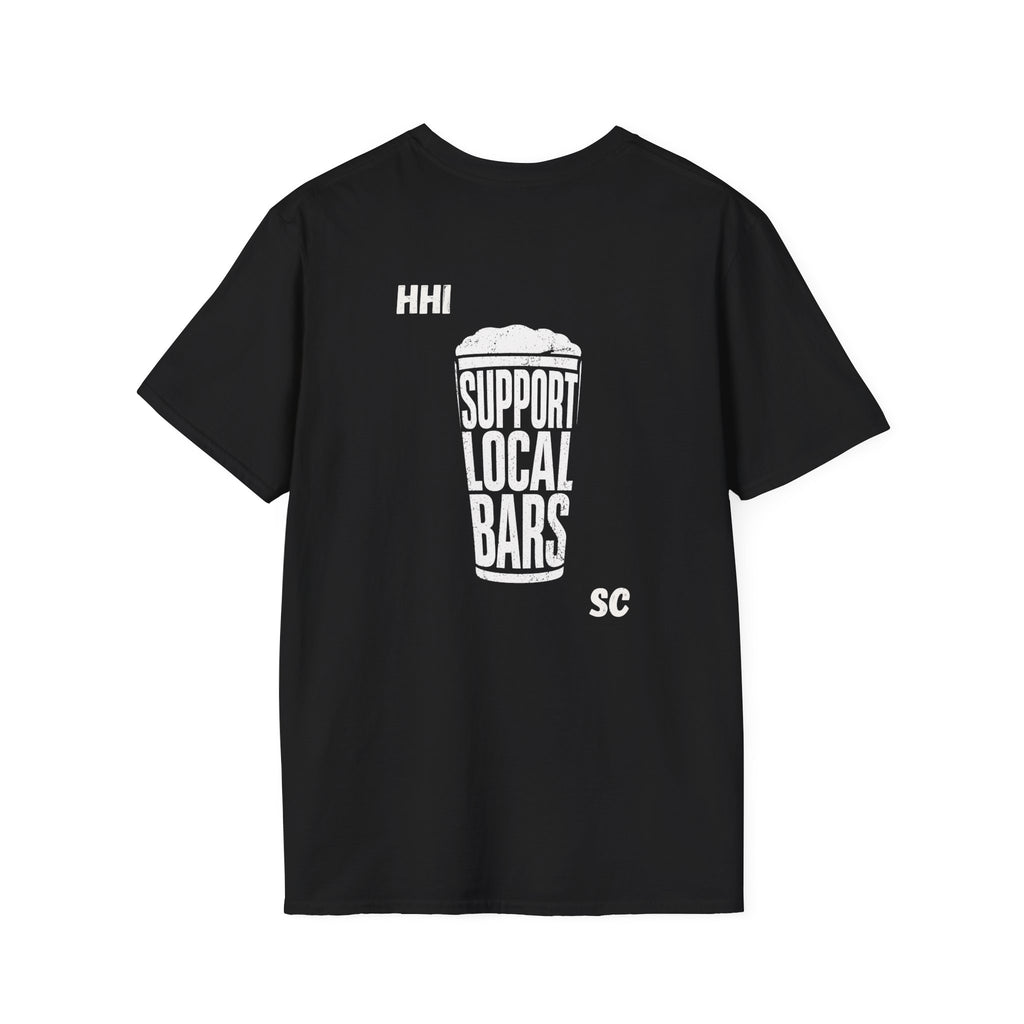 SUPPORT LOCAL BARS T-Shirt — Hilton Head Island Coastal Tee