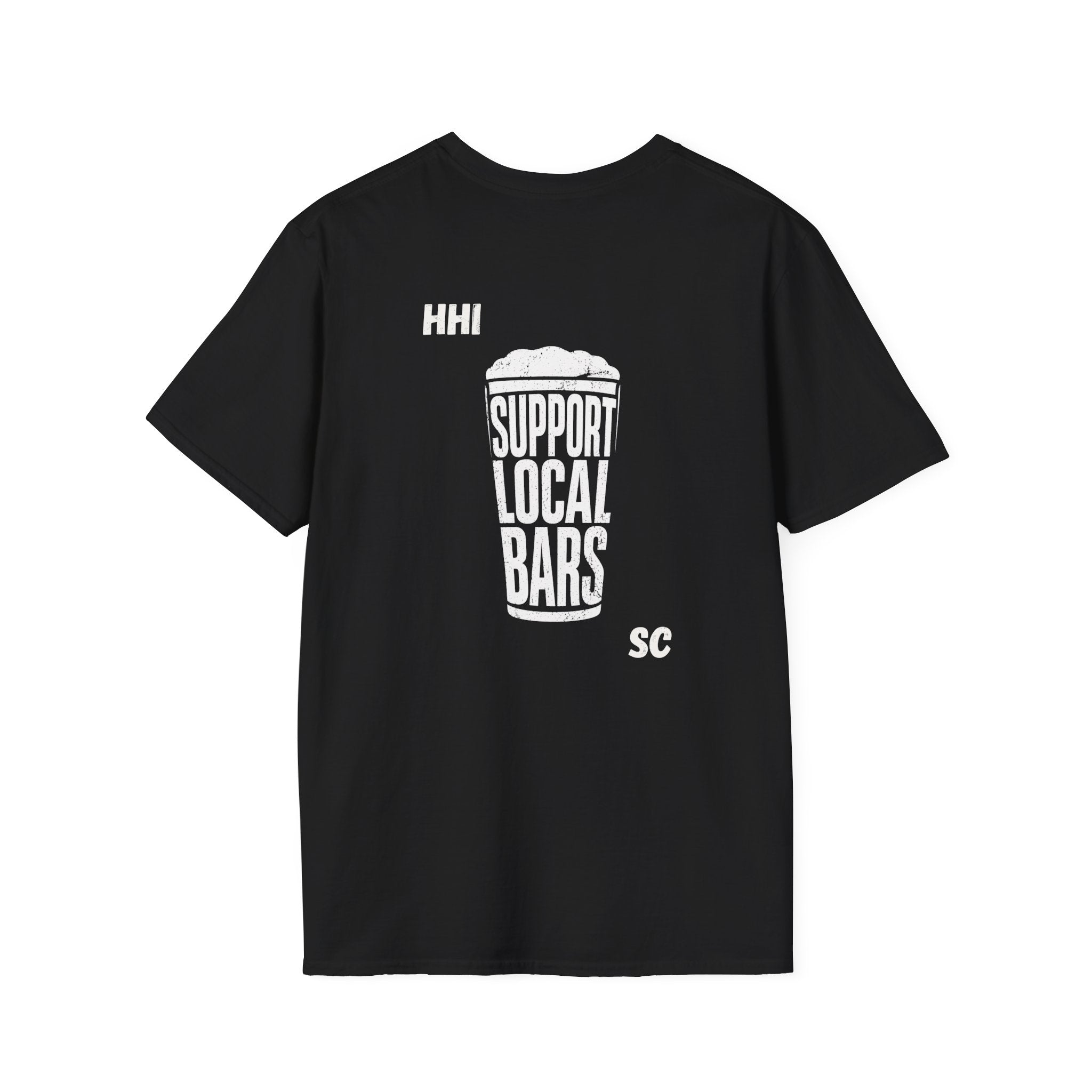 SUPPORT LOCAL BARS T-Shirt — Hilton Head Island Coastal Tee