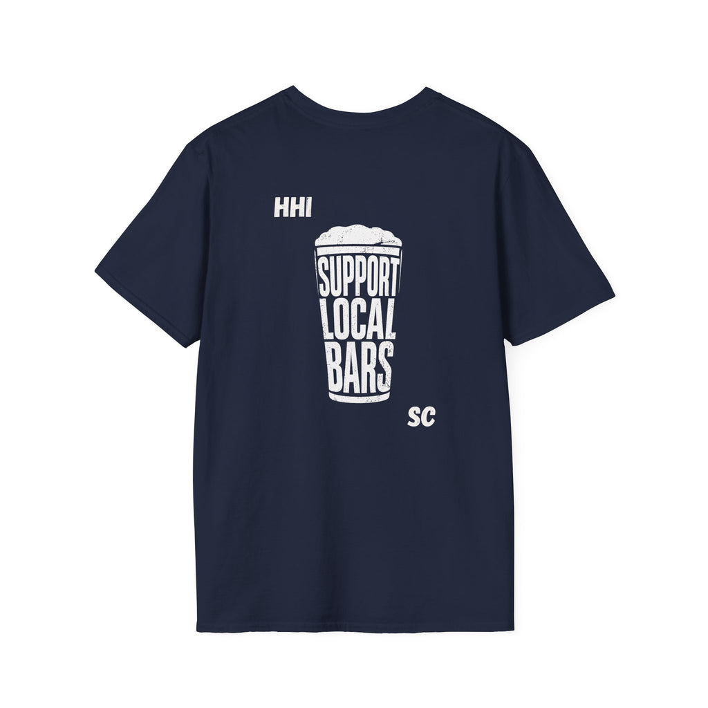 SUPPORT LOCAL BARS T-Shirt — Hilton Head Island Coastal Tee