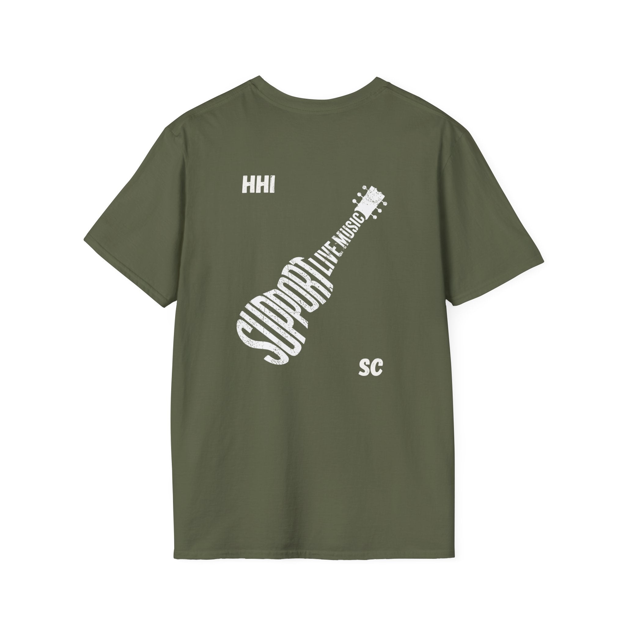 SUPPORT LIVE MUSIC T-Shirt — Hilton Head Island Coastal Tee
