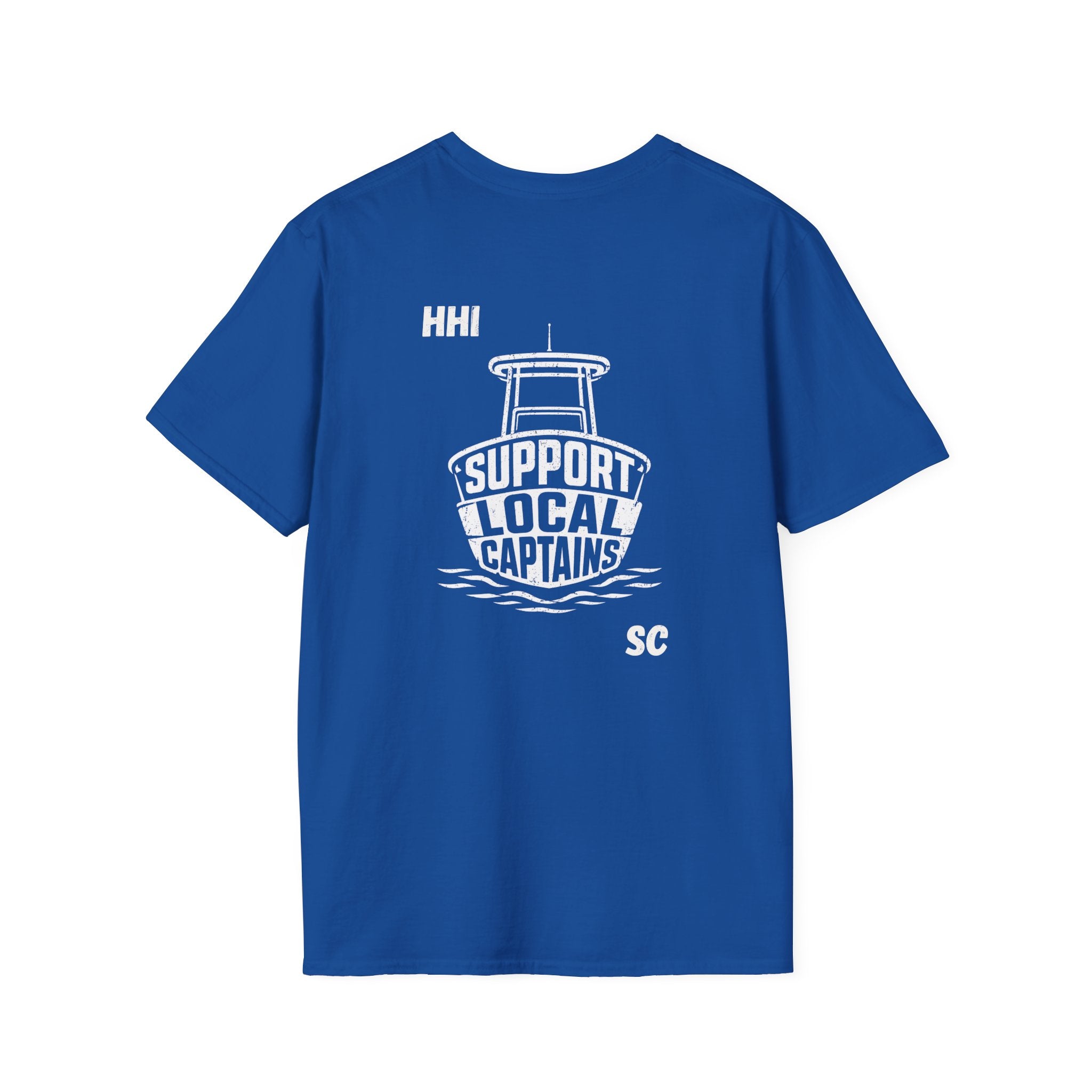 SUPPORT LOCAL CAPTAINS T-Shirt — Hilton Head Island Coastal Tee
