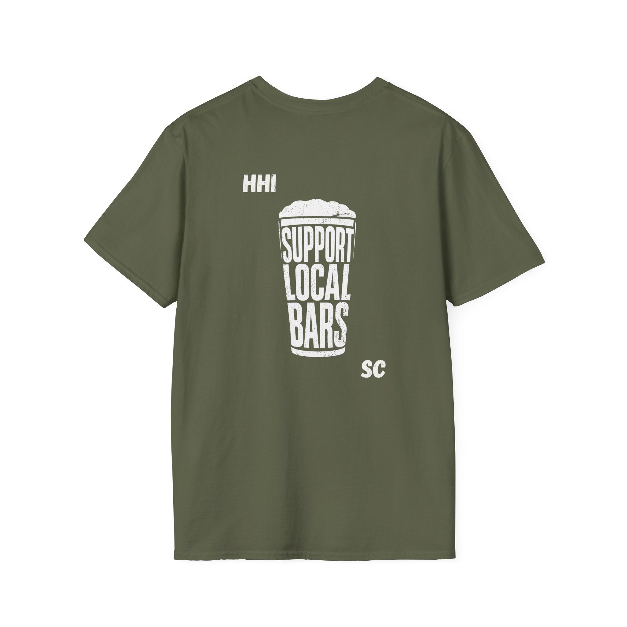 SUPPORT LOCAL BARS T-Shirt — Hilton Head Island Coastal Tee